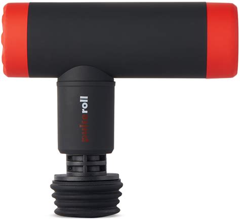 Pulseroll Black And Red Mini Massage Gun