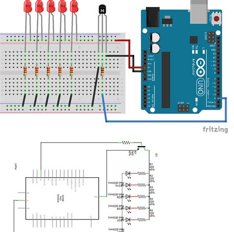 How To Connect Multiple Leds With One Arduino Pin Series Connection