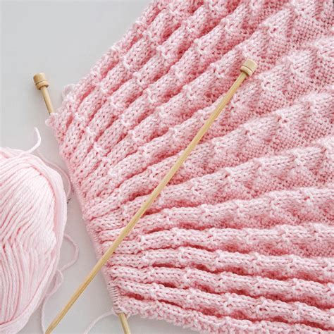 Free Knit Patterns For Baby Blankets Modern Baby Blanket Knitting