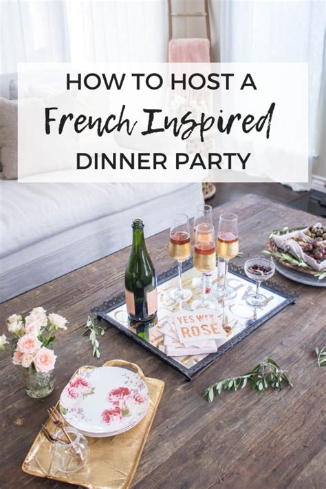 The pate can be made the day before serving, while the mousse should be made the morning of your dinner party to allow plenty of time to chill. How To Host a French Inspired Dinner Party | Birthday ...