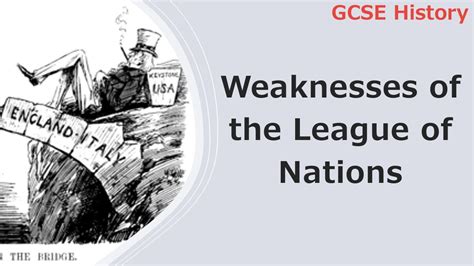 Weaknesses Of The League Of Nations Gcse History 9 1 Revision Youtube