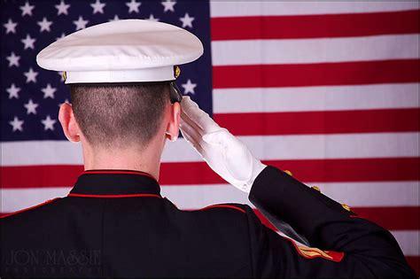 Us Marine Saluting Us Flag A Photo On Flickriver