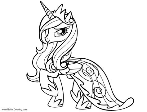 Algorithms of counting popular trends of our website offers to you see some popular coloring pages My Little Pony Alicorn Coloring Pages Princess Cadence ...