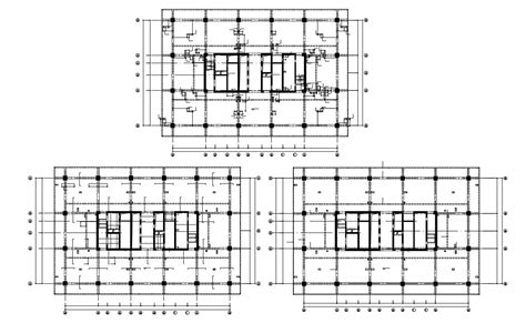Column Layout Plan Dwg Drawing Thousands Of Free Cad