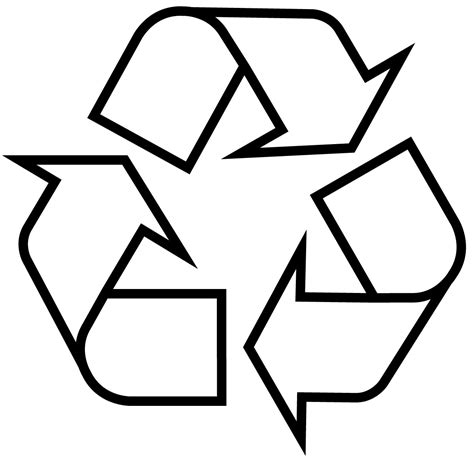 Printable Recycling Symbol Printable World Holiday