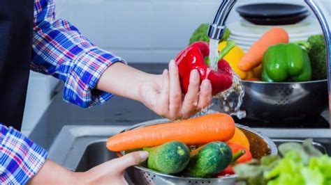Cómo Lavar Frutas Y Verduras De Manera Correcta