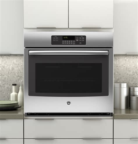 Ge Jt3000sfss 30 Inch Single Electric Wall Oven With 50 Cu Ft Oven