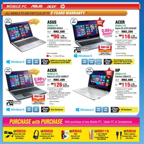 Compare price, harga, spec for asus laptop by apple, samsung, huawei, xiaomi, asus, acer and lenovo. Senheng Smartphones, Digital Cameras, Notebooks & Other ...