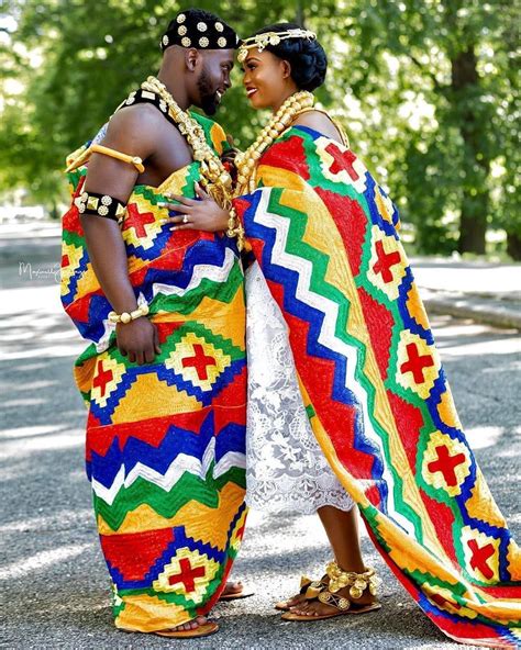 Ghanaian Kente Bridal Ideas For Traditional African Weddings Mammypi African Wedding Attire