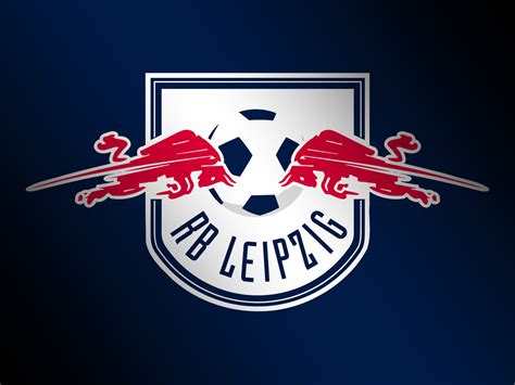 3d logo design for bundesliga football teams. RB Leipzig - Hintergrundbilder