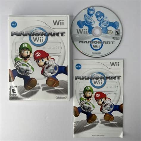 Mario Kart Wii Nintendo Complete W Manual Cib Tested