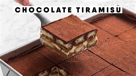 ULTIMATE Chocolate Tiramisu YouTube