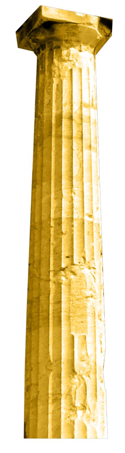 Column Clipart Golden Pillar Column Golden Pillar Transparent Free For