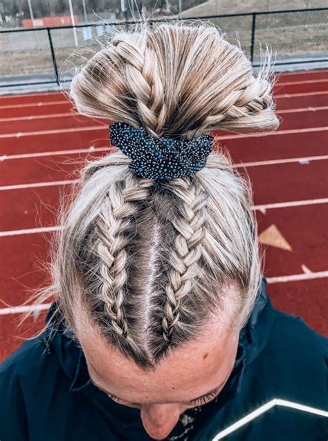 cute easy hairstyles for gymnastics oiuyhgfdpokjhgfdd