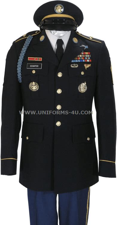 Details About Us Army Enlisted Army Service Uniform Dress Blues Jacket