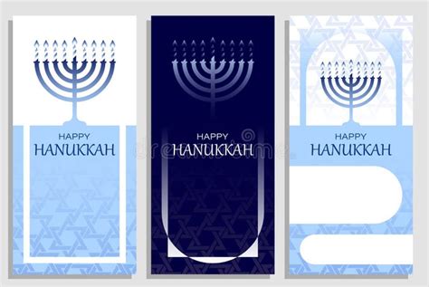 Happy Hanukkah Greeting Cards Stock Illustrations 276 Happy Hanukkah