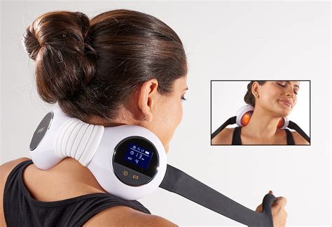 3d Shiatsu Neck And Shoulder Massager Sharper Image