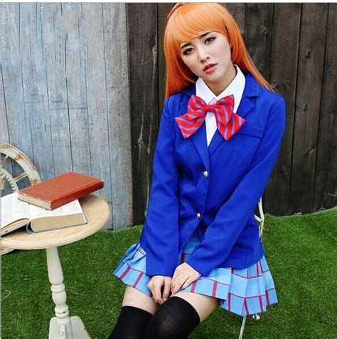 Free Shipping Hot Sale New Cute Girls School Uniforms Japan Anime Game