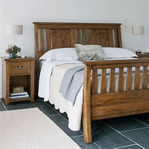 Visit today and order designer wooden bedroom furniture which going to lasts for years. New Frontier Bedroom Range | This characterful range of ...