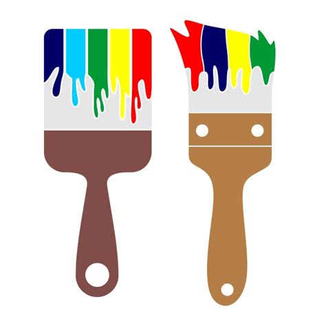 Download Paint Brush Cuttable Design