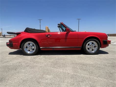 1987 Porsche 911 Carrera Cabriolet For Sale Cc 1671726