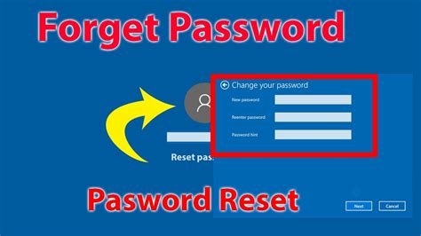 How To Create Password Reset Disk Windows 10 Youtube