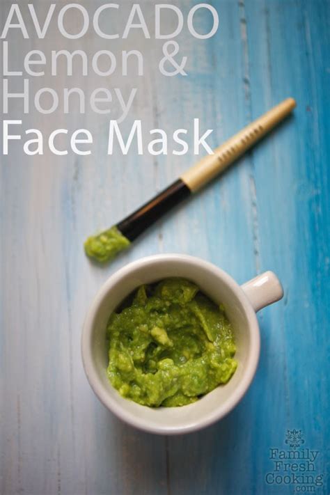 Diy Avocado Lemon And Honey Face Mask Marla Meridith