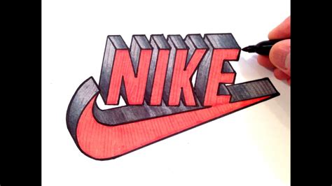 How To Draw Nike Logo In 3d Best On Youtube Youtube