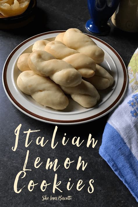 The main ingredient needed for making lemon. Lemon Italian Christmas Cookies - Another Simple Italian ...