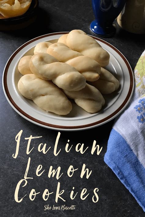 Christmas cookie experiments glittering lemon cookies 18. Italian Lemon Cookies -Do the Twist! - She Loves Biscotti