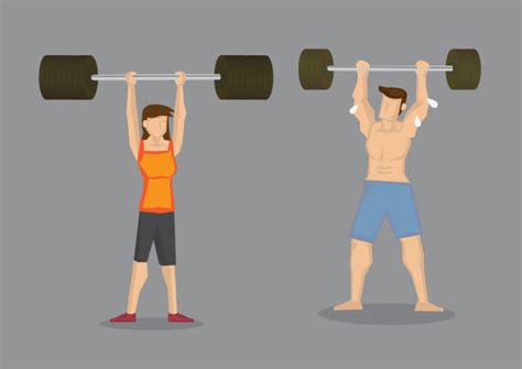 Female Powerlifting Illustrations Royalty Free Vector Graphics And Clip Art Istock