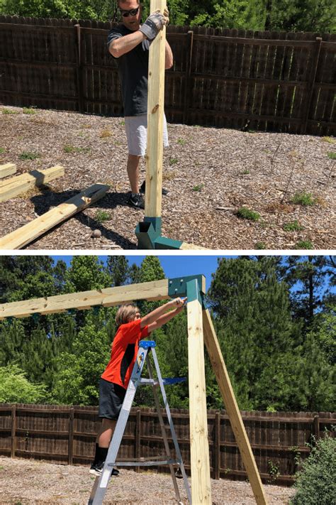 Classic a frame do it yourself cedar swing set hardware. DIY Swing Set - How to Easily Build Your Own