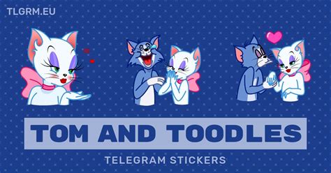 “tom And Toodles” Animated Sticker Set For Telegram
