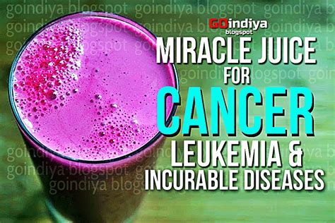 Cure Cancer Leukemia And Other Incurable Diseases With This Miracle