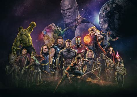 2018 Avengers Infinity War Artwork Hd Movies 4k Wallpapers Images