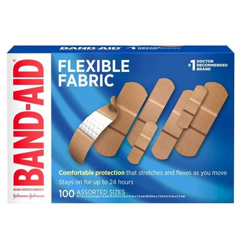 Band Aid Flex Fabric Bandages 100 Count 8630111 Blains Farm And Fleet