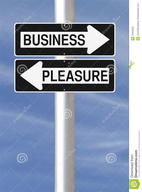 Business Or Pleasure Stock Photo Image Of Work Career 37993592