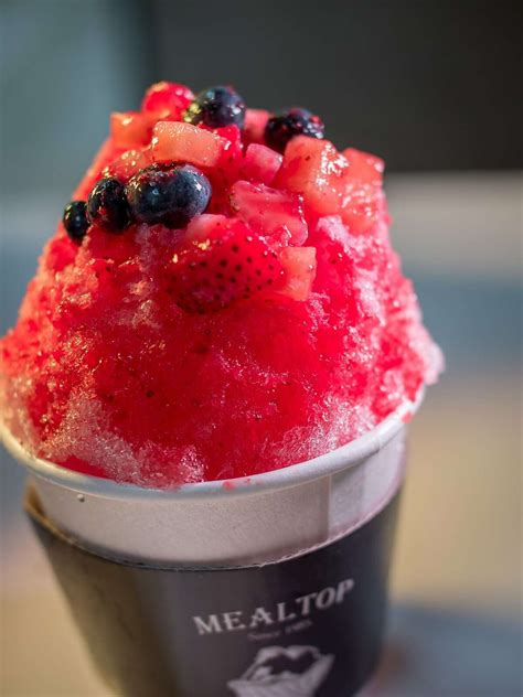 Mealtop S Melt In Your Mouth Korean Shaved Ice At Valley Fair