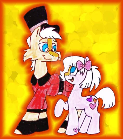 Scrooge And Webby As Ponies By Yellowdrake26 On Deviantart