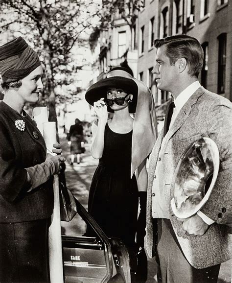 Patricia Neal Audrey Hepburn And George Peppard In Breakfast At Tiffany S Directed By Blake