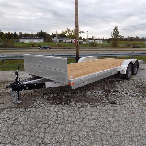 A wide variety of aluminum trailers used options are available to you, such as material, use, and parts. Used Aluminum Open Car Trailer For Sale - Car Sale and Rentals