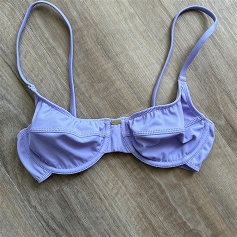 Gooseberry Seaside Bikini Top Lilac Size S8 “so Depop