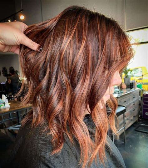 70 Red Hairstyle With Highlights Lowlights And Balayage 2022 Updated