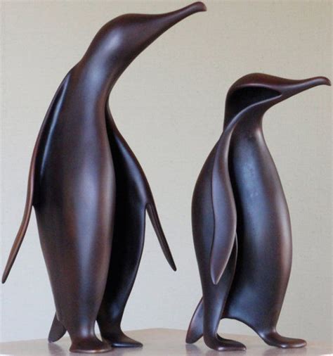 Our 200+ experts carefully select and verify more than 65,000 objects each week. 'Curiosity' bronze sculpture of two penguins walking, by ...