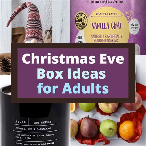 10 diy christmas eve box ideas for adults all from amazon