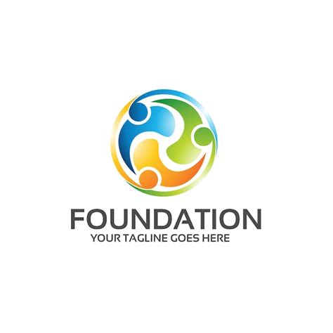 Premium Vector Foundation Logo Template