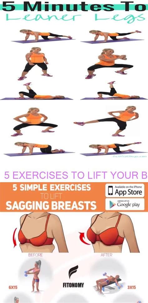 5 exercises to lift your breasts in 2020