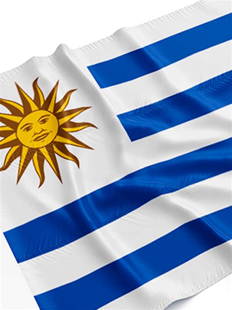 Bandera Uruguay Blanco Guapa