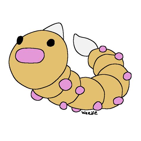 Weedle Pokemon Png Free Download Png Mart