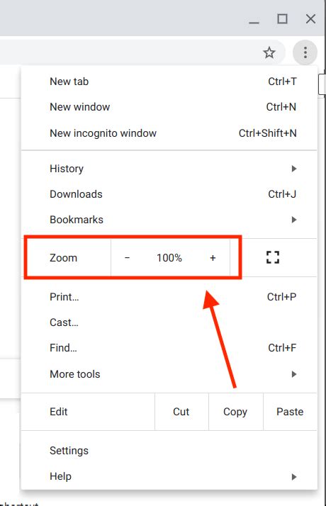 Custom Zoom Chrome How To Change Chrome S Default Zoom Settings At
